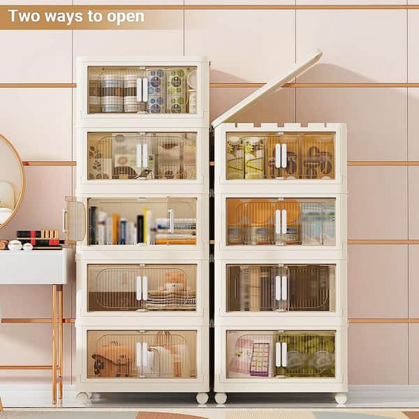 Adrinfly 19.69 in. L x 11.81 in. W x 40.55 in. H 4 Tier Wide
