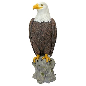 21.5 in. H Majestic Mountain Eagle Garden Statue