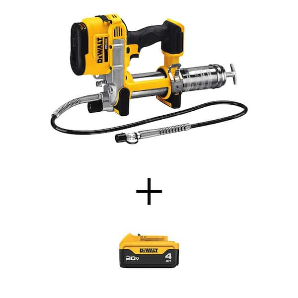 Dewalt battery powered grease gun sale