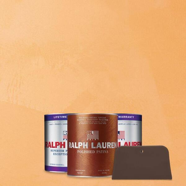 Ralph Lauren 1 qt. Fine Parian Pewter Polished Patina Interior Specialty Paint Kit