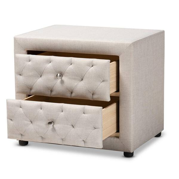 light beige nightstand