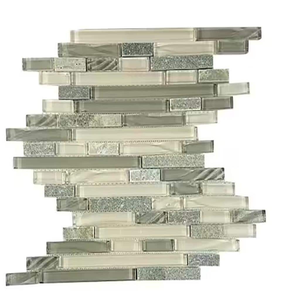 New Era Multifinish Beige & Gray 12 in. x 12 in. Linear Mosaic Glass & Stone Wall & Pool (11.22 Sq. Ft./Case) price history on PriceWatchPro