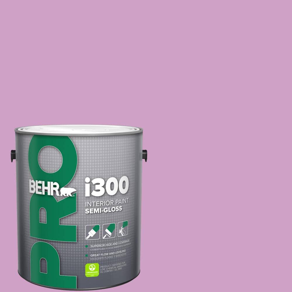 1 gal. #670B-4 Geranium Bud Semi-Gloss Interior Paint price history on PriceWatchPro