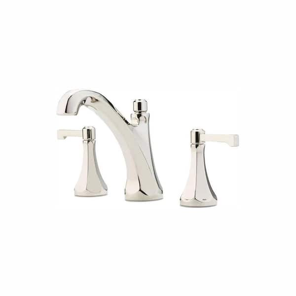 Pfister Arterra 8 in. Widespread 2-Handle Bathroom Faucet in Polished Nickel