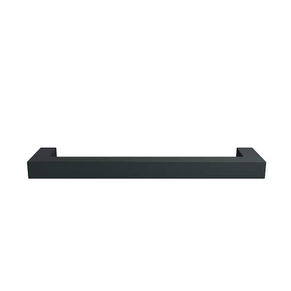 Monument 5-1/16 in. (128mm) Modern Matte Black Bar Cabinet Pull
