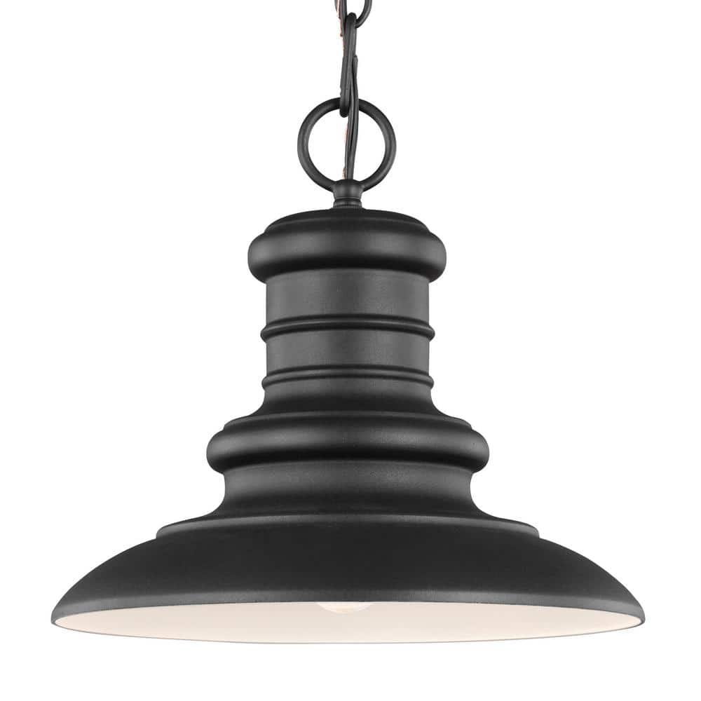 Redding Station Textured Black 1-Light Hanging Lantern price history on PriceWatchPro
