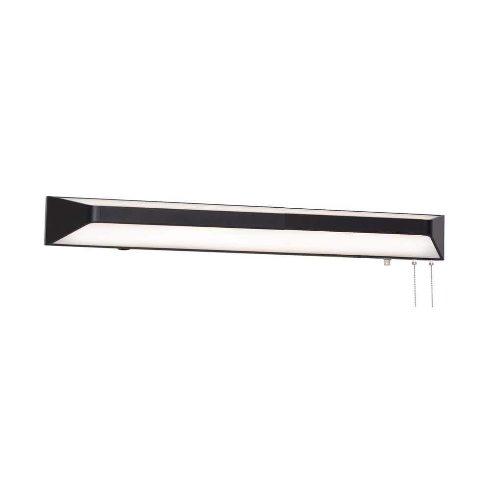 Cory 2-Light Black LED Wall Sconce with White Acrylic Shade price history on PriceWatchPro