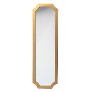 Welbeck Gold Jewelry Armoire (5 in D x 14.25 in. W x 47 in. H)