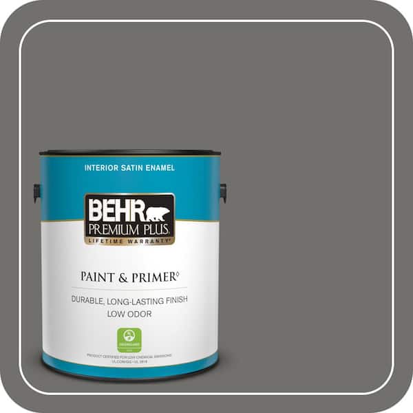 BEHR PREMIUM PLUS 1 gal. #PPU24-05 Ancestral Satin Enamel Low Odor Interior Paint & Primer