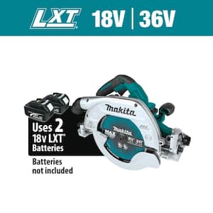 18V x2 LXT Lithium-Ion (36V) Brushless Cordless 9-1/4 in. Circular Saw w/Guide Rail Compatible Base (Tool Only)