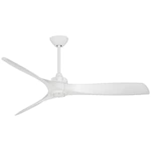 Aviation 60 in. Indoor White Ceiling Fan with Remote Control