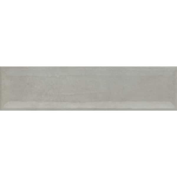 EMSER TILE Raku Silver 3 in. x 12 in. Glossy Ceramic Wall Tile (6.3 sq. ft./Case)
