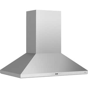Siena Pro 42 in. 1200 CFM Ducted Island Mount Range Hood with LED Lighting in Stainless Steel