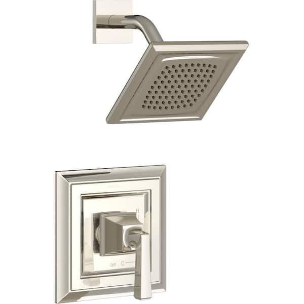 American Standard Town Square S Water Saving Shower Faucet Trim Kit for Flash Rough-in Valves in Polished Nickel (Valve Not Included)
