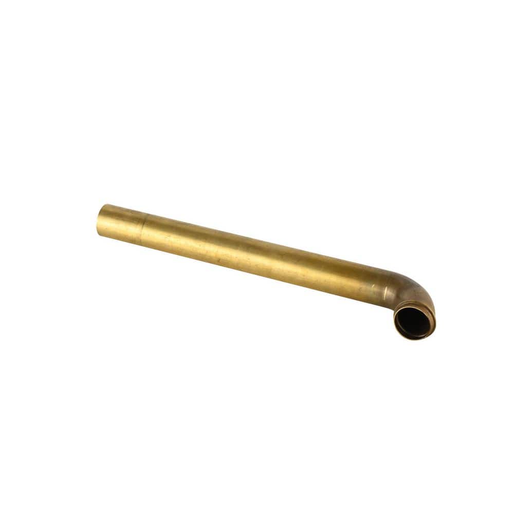 1-1/2 in. x 15in. Unfinished Brass Slip-Nut Sink Drain Wall Tube price history on PriceWatchPro