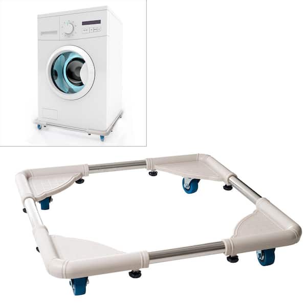Adjustable Multi-functional Movable Base,Adjustable Universal Machine Furniture Locking Rubber Swivel Wheels For Dryer Washing Machine And Fridge 