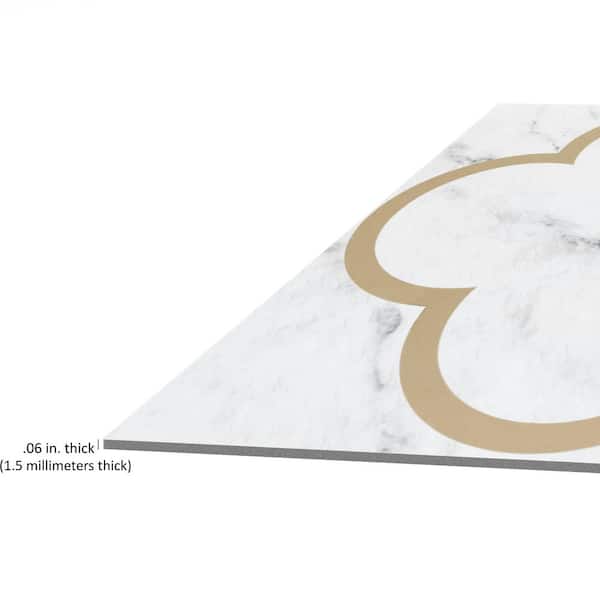 Achim Van Cleef 12-in x 12-in Peel and Stick Luxury Flooring (20-sq ft)