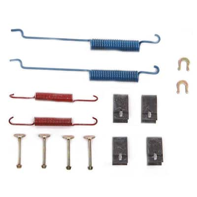 and Washers ACDelco Professional 18K1466 Rear Drum Brake Hardware Kit with Springs Retainers Pins