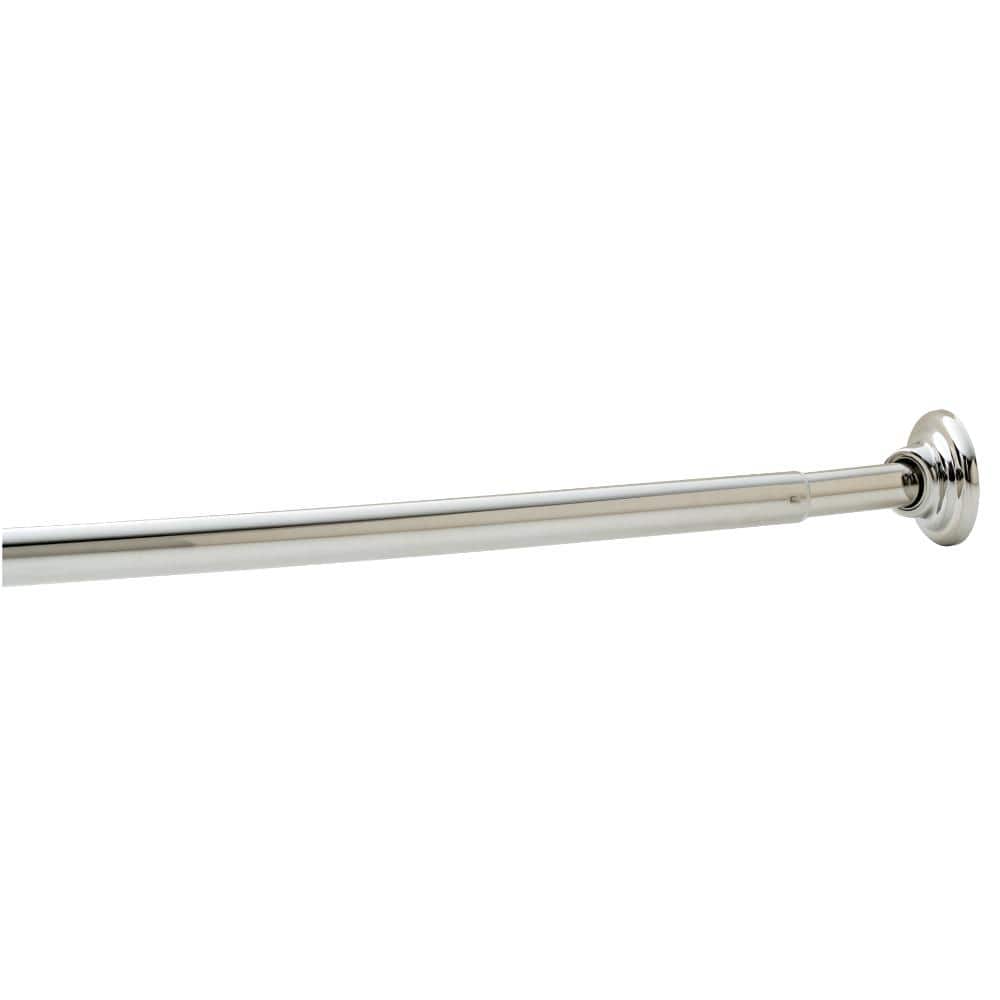 60" Curved Fixed Shower Curtain Rod