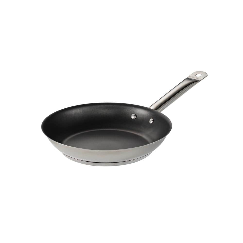 Merten & Storck Tri-Ply Stainless Steel Induction 10 and 12 Frying Pan  Skillet Set CC005047-001 - The Home Depot