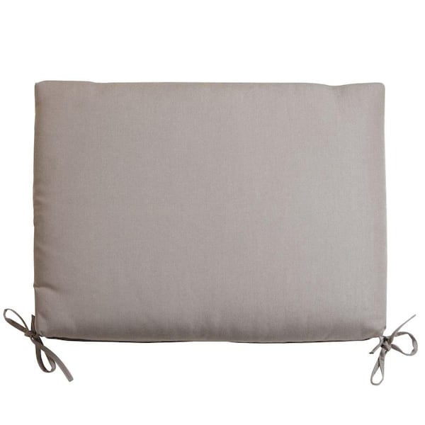 RST Brands Taupe 23-1/2 in. x 19 in. Outdoor Chair Cushion