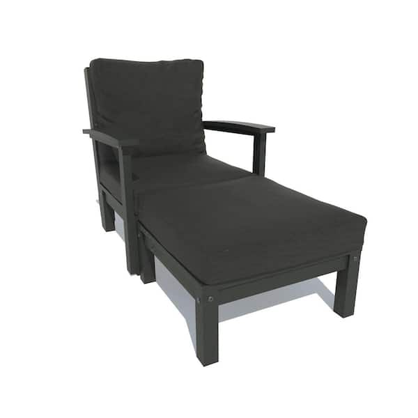 Highwood Bespoke Deep Seating Chaise Jet Black BKE