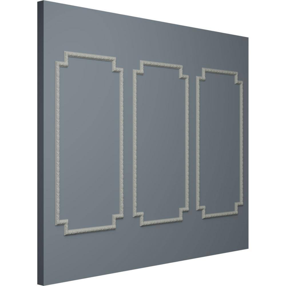 Sellek 31"W x 62"H Gray Urethane Panel Moulding Kit