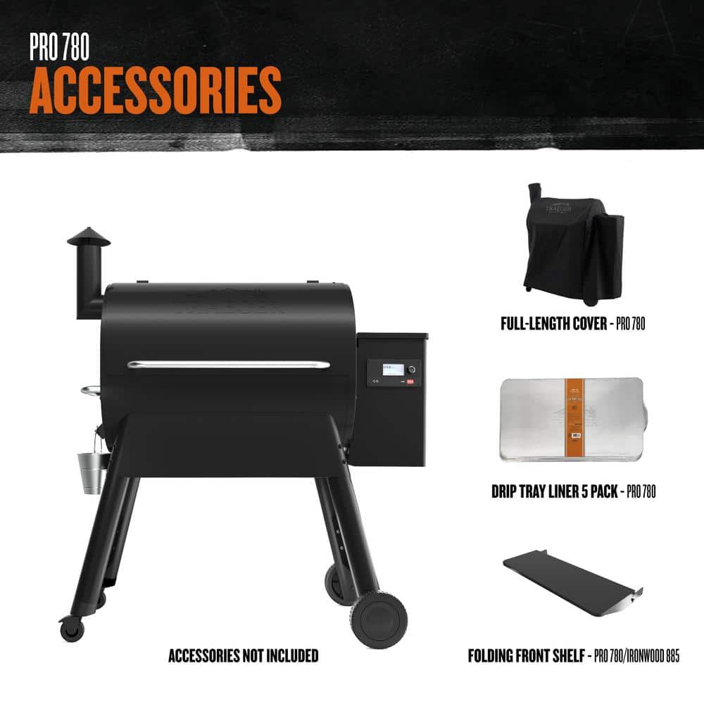 Traeger Pro 780 Bronze Wood Pellet Grill with WiFIRE Technology
