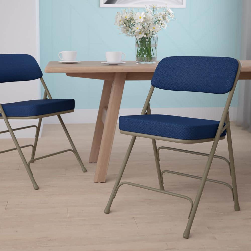 Burgundy Fabric 29" Armless Metal Reception Chair