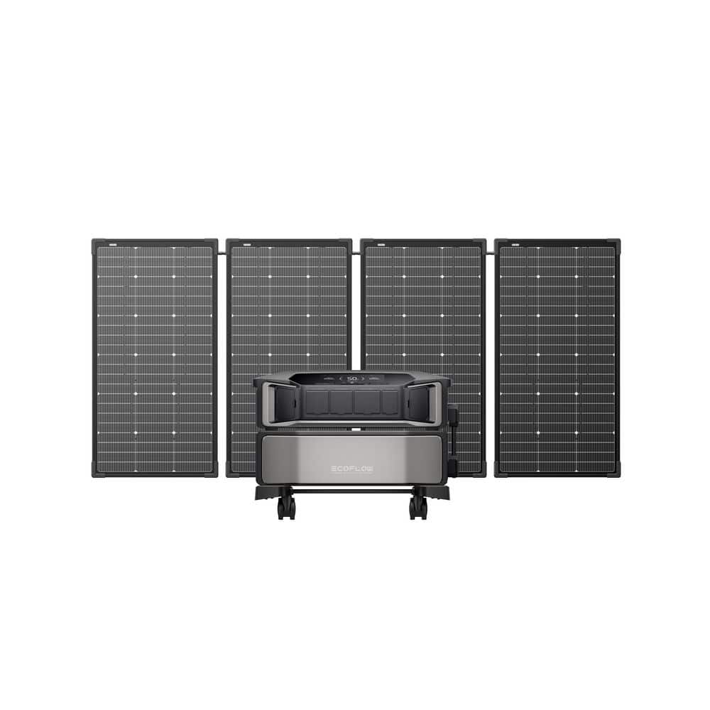 Battery Generator Delta Pro Ultra 6144Wh Push-Button Power Station w/ 4 x 1