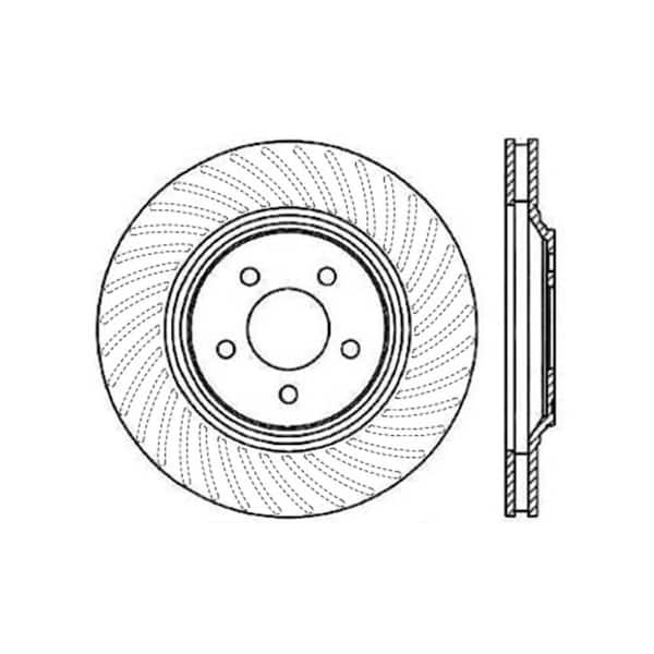 Centric Parts Disc Brake Rotor 1995 Ford Mustang