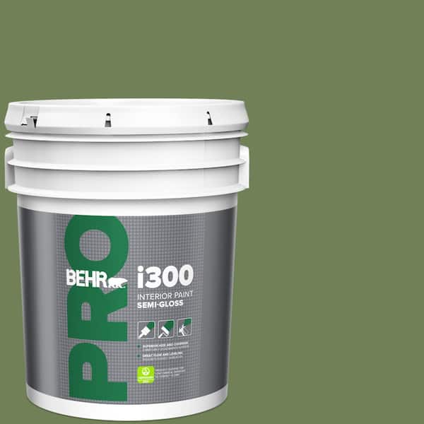 BEHR PRO 5 gal. #MQ6-47 Terrain Semi-Gloss Interior Paint