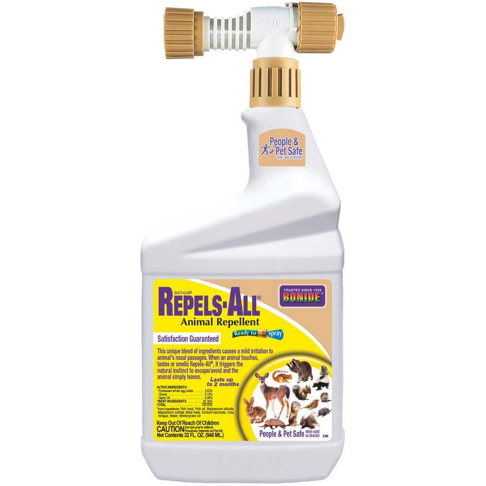 Repels-All Animal Repellent, 32 oz. Ready-To-Spray Outdoor Pest Garden Deer