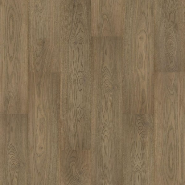 Outlast+ XL Ash Market Hickory 12 mm T x 8.35 in. W x 54.33 in. L Waterproof Laminate Wood Flooring (22.04 sq.ft./case)