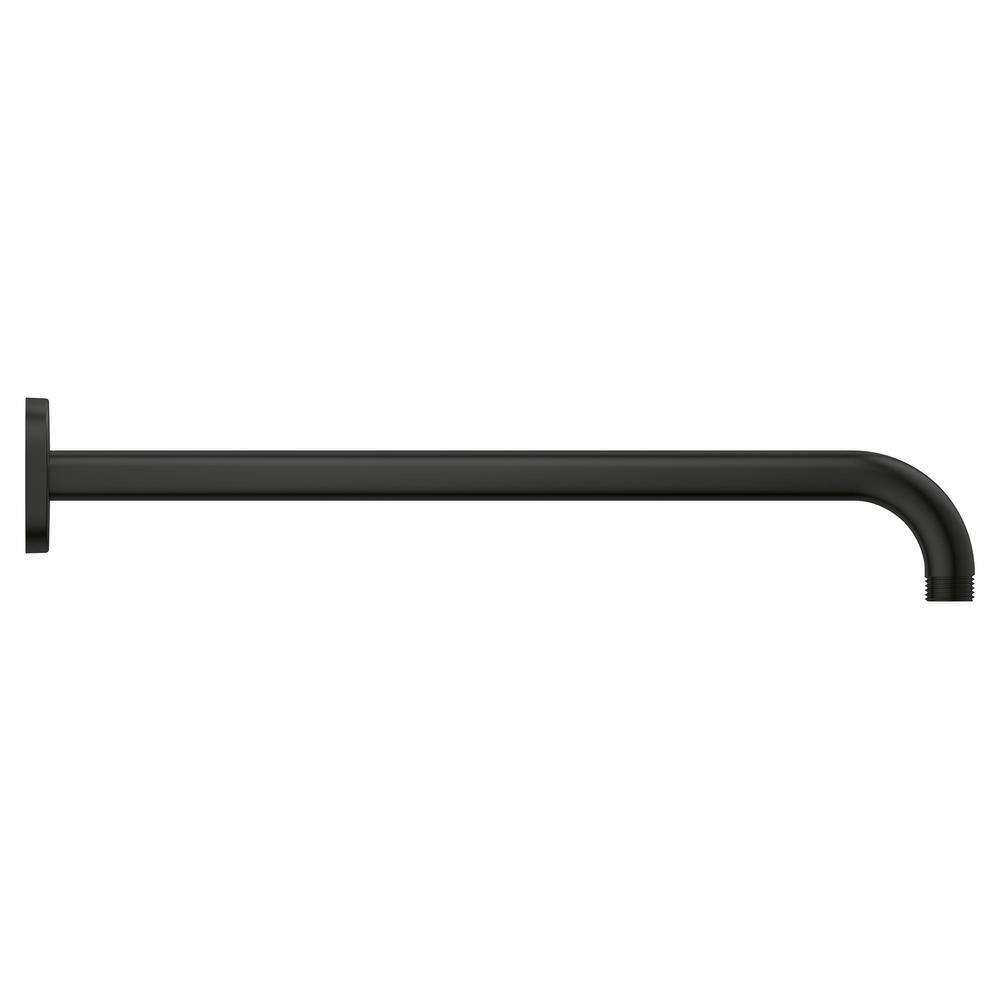 Matte Black Wall Mounted Rain Shower Arm