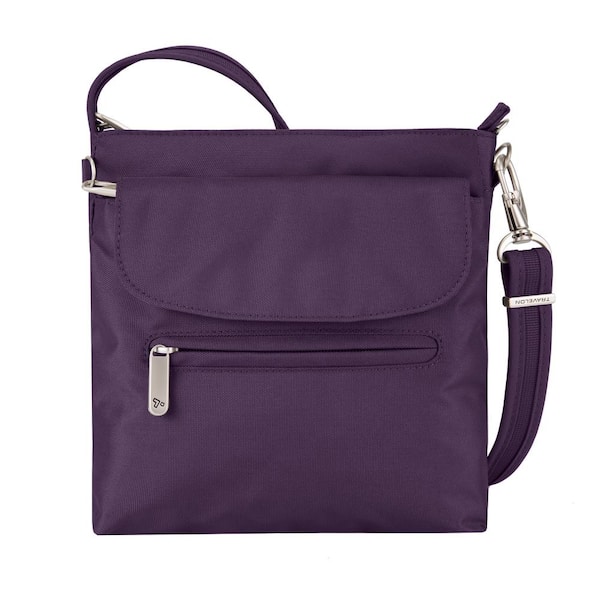 Travelon Purple Anti-Theft Mini Shoulder Bag