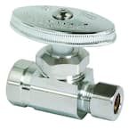 3/8 in. FIP Inlet x 3/8 in. Compression Outlet Multi-Turn Straight Valve