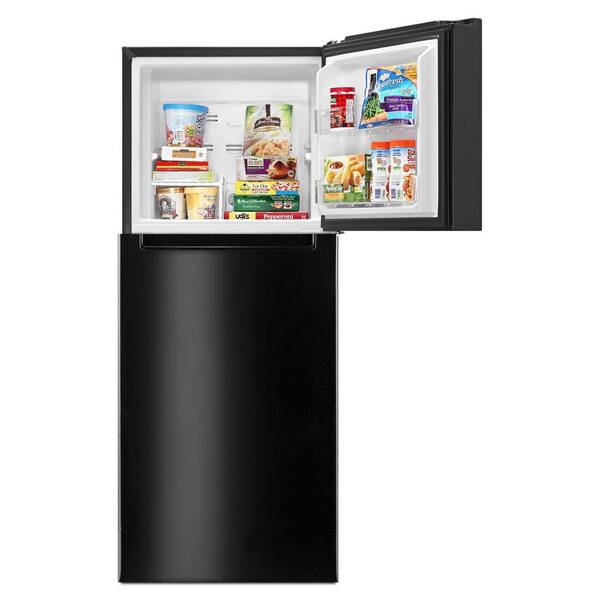 Whirlpool 10.7 cu. ft. Top Freezer Refrigerator in Black