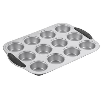 12-Cup Steel Muffin Pan