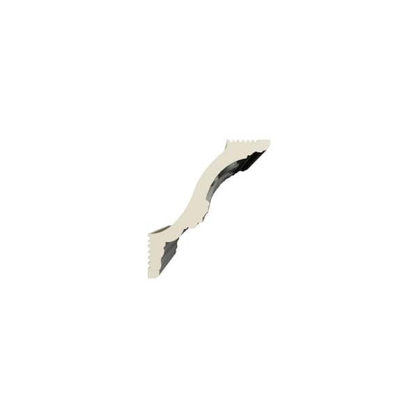 Ekena Millwork Sylvia 4.625 in. D x 7 in. W x 96 in. L Polyurethane Crown Moulding