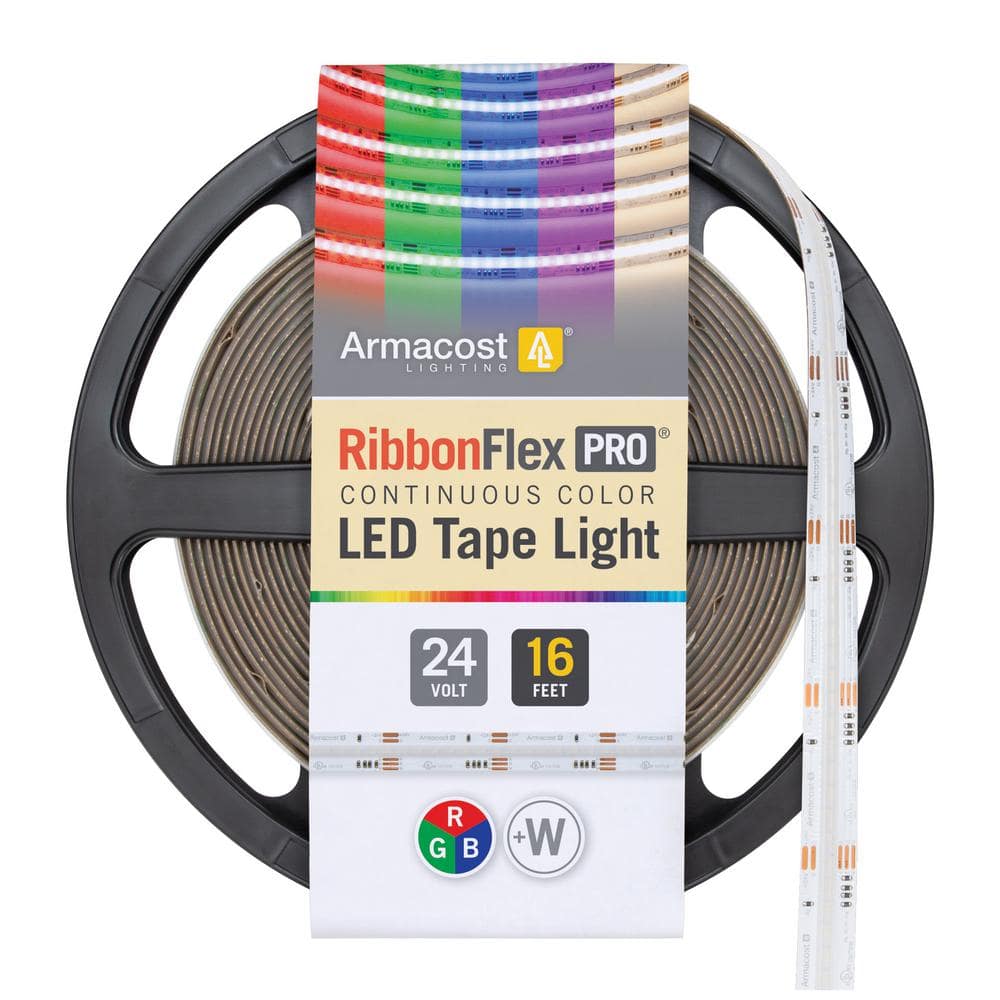 RibbonFlex Pro 16 ft RGB+W LED Tape Light