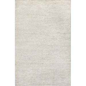 Lauren Liess Helga Casual Jute Off White 5 ft. x 8 ft. Area Rug