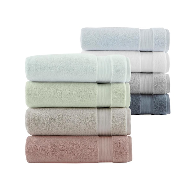 Premium Egyptian Cotton Highly Absorbent Assorted 6-Piece Plush Towel Set -  30 x 55, 20 x 30, 13 x 13 