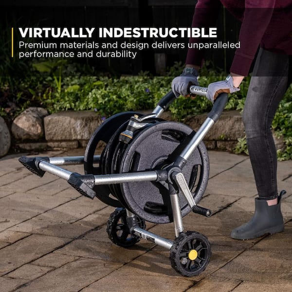 Gorilla バスロッド Reviews for Gorilla 175 ft. Aluminum Zero Rust Mobile Hose Reel