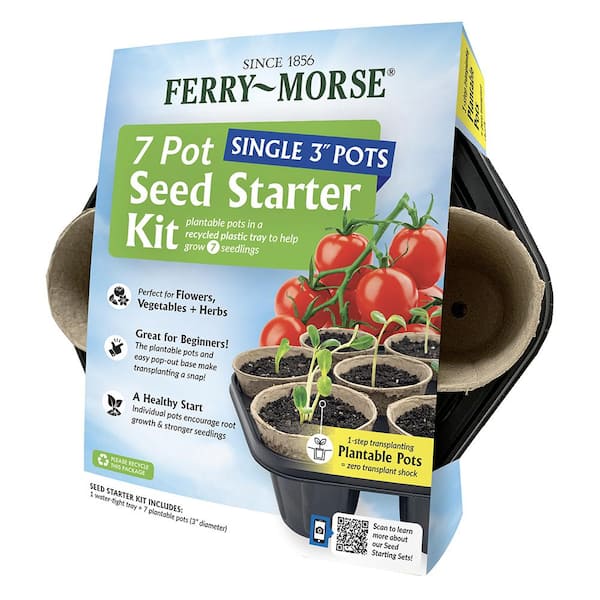 Ferry-Morse 7 Pot Seed Starter Kit