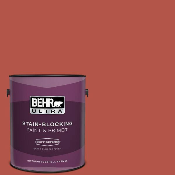 BEHR ULTRA 1 gal. #T17-18 Hot and Spicy Extra Durable Eggshell Enamel Interior Paint & Primer