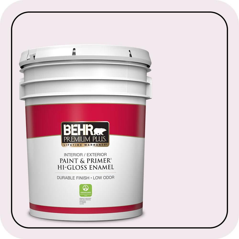 5 gal. #650A-1 Rose Fantasy Hi-Gloss Enamel Interior/Exterior Paint & Primer price history on PriceWatchPro