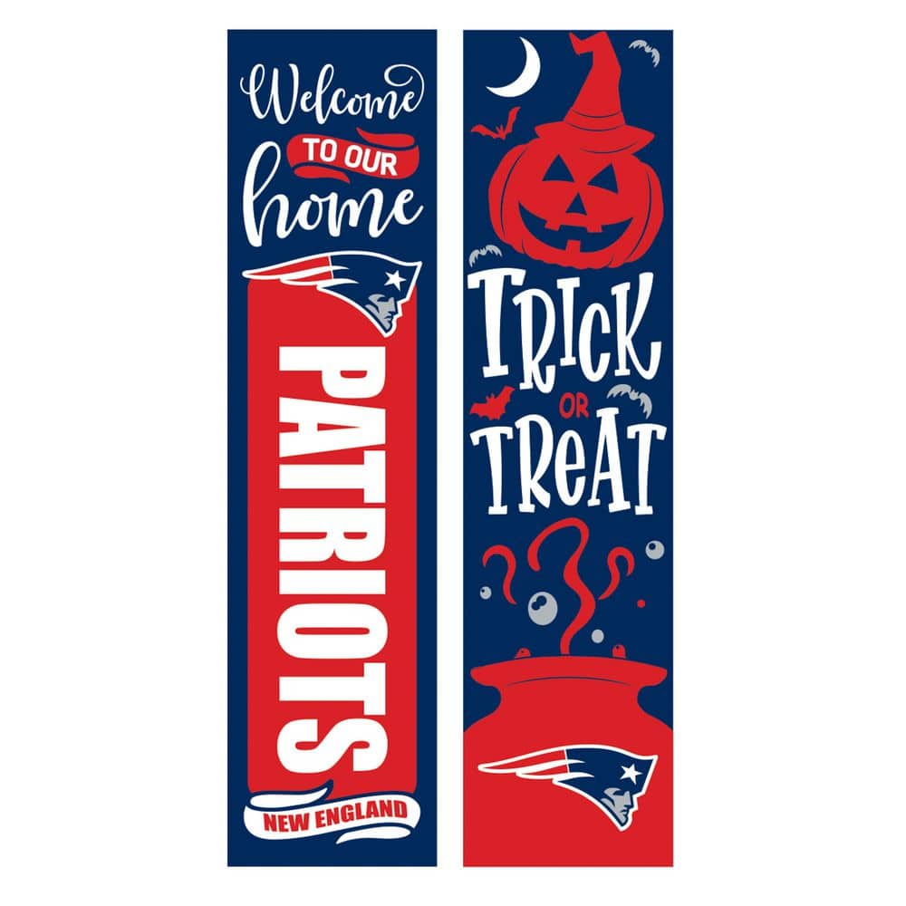47 in. Double Sided Leaner Halloween Prop Porch Sign, New England Patriots price history on PriceWatchPro
