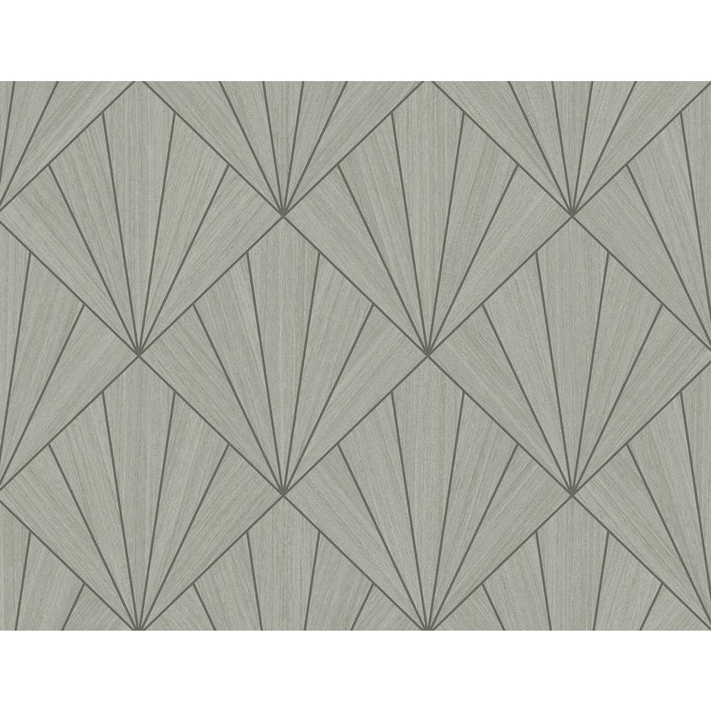 60.75 sq. ft. Beige and Ash Mikkeli Embossed Vinyl Unpasted Wallpaper Roll price history on PriceWatchPro