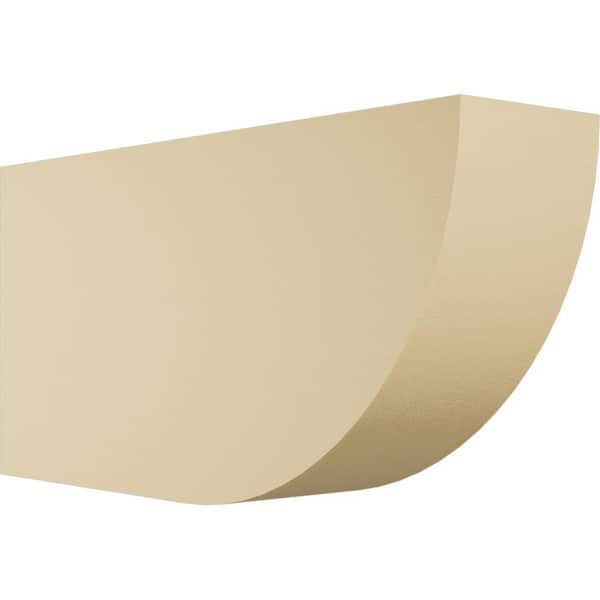 Ekena Millwork Standard Durham 4 in. W x 8 in. H x 16 in. D Signature Urethane Rafter Tail Outlooker
